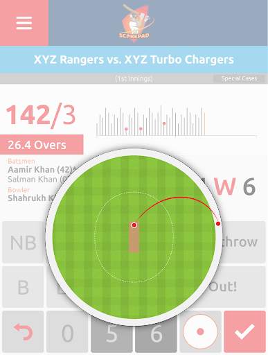 Cricket Score Pad screenshot 3