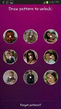Photo Pattern Lock Screen screenshot 3