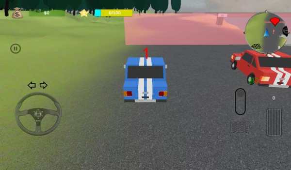 Cartoon Car : Race & Bus Driver Simulator screenshot 15