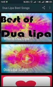 Dua Lipa Best Songs screenshot 1