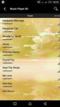 Music Player 3D screenshot 1