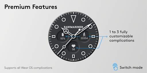 Rawmariner Watch Face screenshot 4