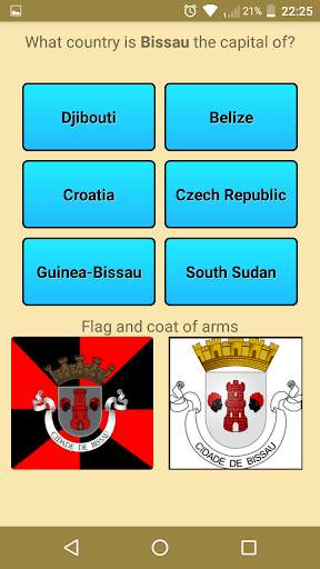 World's Countries & Capitals Quiz Game screenshot 7