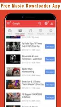 تنزيل الموسيقى والفيديوهات screenshot 2