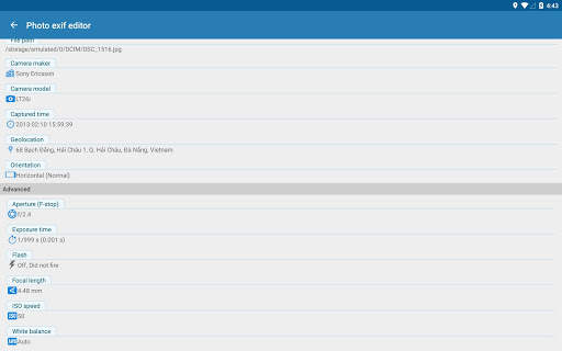Photo Exif Editor - Metadata screenshot 20