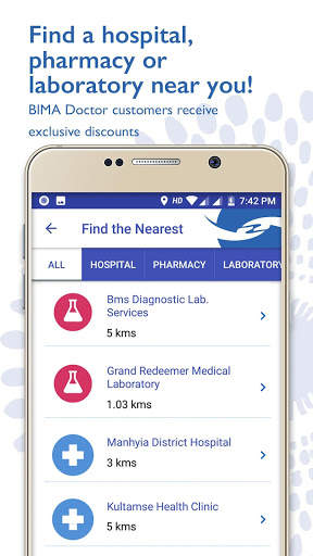 BIMA Doctor - Health & Doctor Consultations screenshot 5