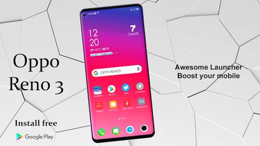 Oppo Reno 3 Pro 2020 Launcher : Thames & Wallpaper screenshot 3