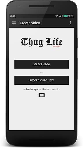 Thuglife Video Maker screenshot 1
