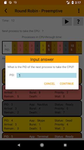 OS Algorithm Simulator screenshot 4