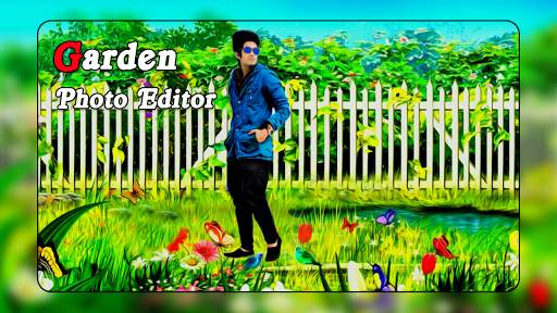 Garden Photo Editor - Garden Photo Frame screenshot 2