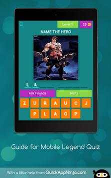 Guide for Mobile Legends Players: Quiz-Guide screenshot 9