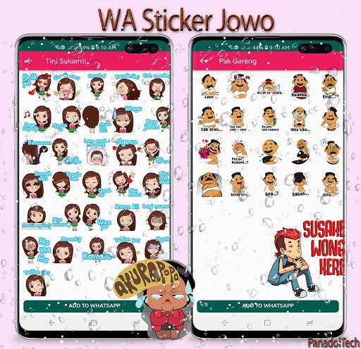 Kumpulan Stiker Jowo Lucu WAStickerApps Maker screenshot 4