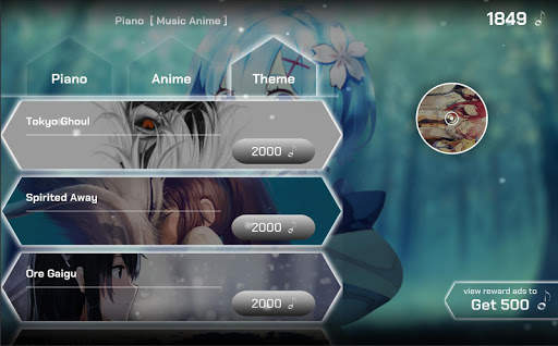 Piano Tile - The Music Anime screenshot 2