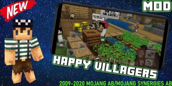 Mod Happy Villagers screenshot 6