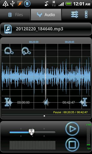 RecForge Lite - Audio Recorder screenshot 3