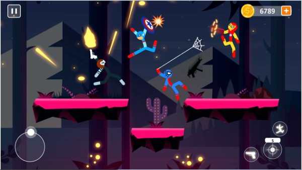 Spider Stick Fight - Stickman Heroes Fighting screenshot 4