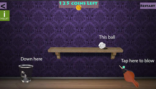 Trash Can the paper toss game screenshot 1