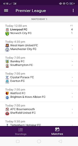 Football Live Scores | Football Results | STATS screenshot 5