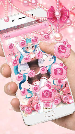 Hatsune miku live Theme screenshot 2