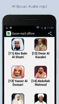 Holy Quran mp3 screenshot 10