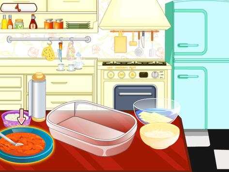 cooking lasagna game screenshot 4