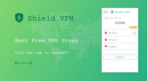 Shield VPN - Free Faster VPN Proxy screenshot 1