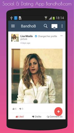 Dating App & Social Media For Free: BandhoB screenshot 1