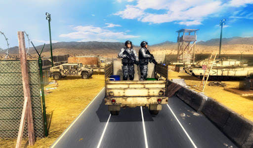 US Army Truck Driving Simulator 3d : War Truck screenshot 2