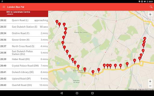 London Bus Pal: Live arrivals screenshot 7