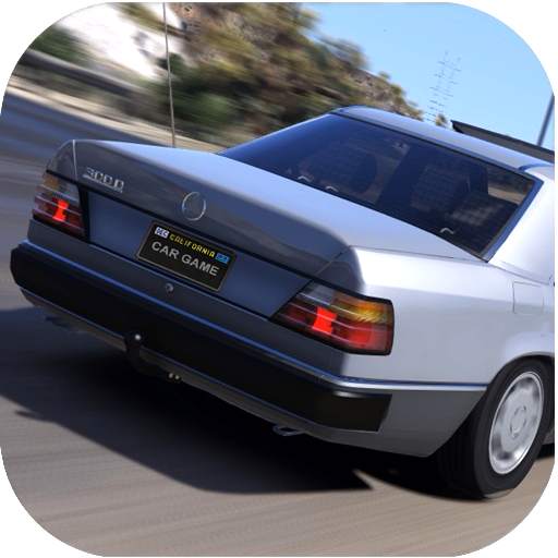 Mercedes E500: City Car Drive 0.2