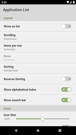Minty Theme for Lynx Launcher screenshot 4