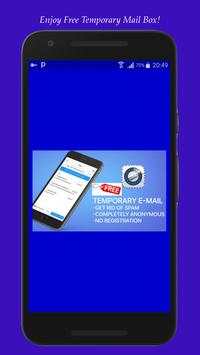 Temp Mail For 10  Minutes : Temporary Mail 1 تصوير الشاشة