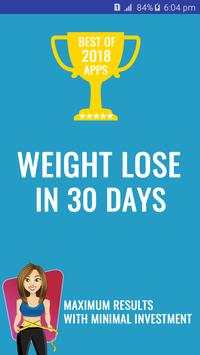 Lose Weight in 30 Day - Home Workout screenshot 1