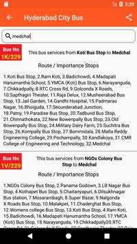Hyderabad City Bus screenshot 4