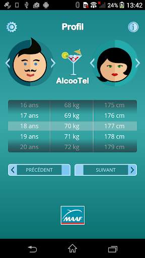 AlcooTel MAAF screenshot 2