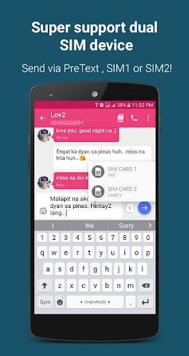 FREE TEXT to Philippines | PreText SMS - SMS/MMS screenshot 4
