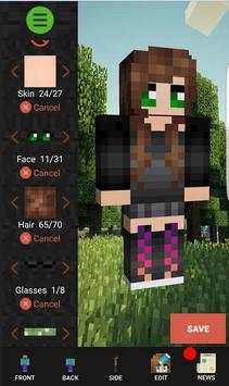 Custom Skin Creator Minecraft screenshot 2