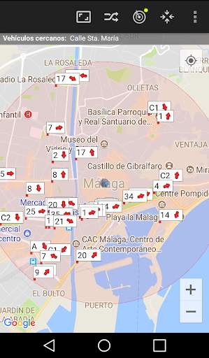 BusLive Malaga screenshot 7