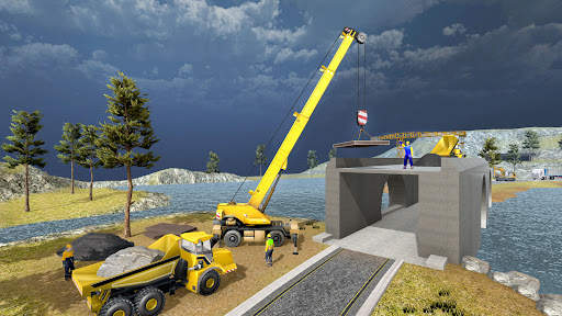 City Construction Dam Builder: House Building Game screenshot 3