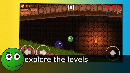 Bounce Ball Legends Roller red screenshot 2