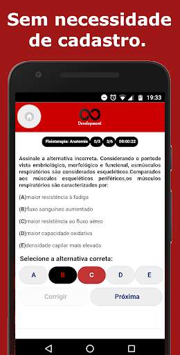 Simulado Fisioterapia screenshot 4