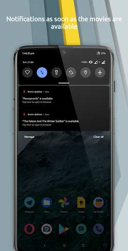 Movie Updates: Movie/TV Alerts screenshot 2