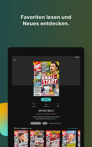 YUMPU Magazine & Zeitschriften screenshot 19
