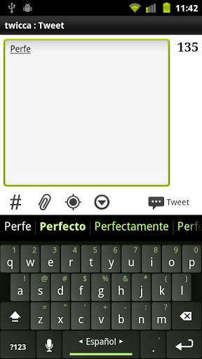 Spanish Keyboard plugin скриншот 3