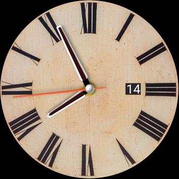 Wood Watchface скриншот 1