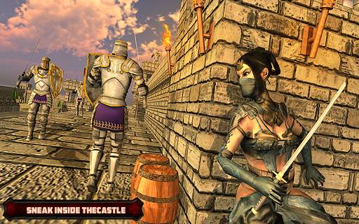 American Ninja Sword Fight with Assassin Warrior screenshot 9
