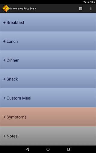 Intolerance Food Diary screenshot 9