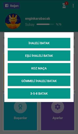 Batak - Tekli, Eşli, Koz Maça screenshot 3