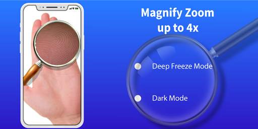 Magnifier Pro and magnifying glass with Flashlight screenshot 1