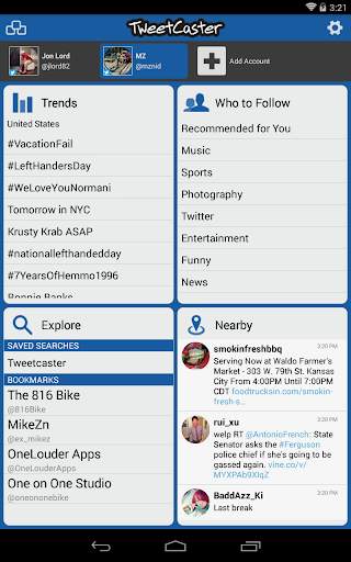 TweetCaster for Twitter screenshot 9